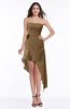 Glamorous Zip up Chiffon Asymmetric Ruching Plus Size Bridesmaid Dresses