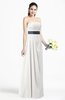 Modern Empire Strapless Sleeveless Backless Floor Length Plus Size Bridesmaid Dresses