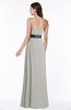 Modern Empire Strapless Sleeveless Backless Floor Length Plus Size Bridesmaid Dresses