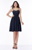 Sexy A-line Sleeveless Knee Length Flower Plus Size Bridesmaid Dresses