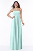 Modern Empire Strapless Zip up Chiffon Floor Length Plus Size Bridesmaid Dresses