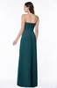 Modern Empire Strapless Zip up Chiffon Floor Length Plus Size Bridesmaid Dresses