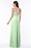 Modern Empire Strapless Zip up Chiffon Floor Length Plus Size Bridesmaid Dresses