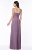 Modern Empire Strapless Zip up Chiffon Floor Length Plus Size Bridesmaid Dresses