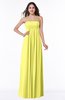 Modern Empire Strapless Zip up Chiffon Floor Length Plus Size Bridesmaid Dresses