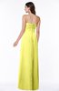 Modern Empire Strapless Zip up Chiffon Floor Length Plus Size Bridesmaid Dresses