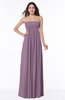 Modern Empire Strapless Zip up Chiffon Floor Length Plus Size Bridesmaid Dresses