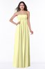 Modern Empire Strapless Zip up Chiffon Floor Length Plus Size Bridesmaid Dresses