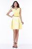 Glamorous Scoop Zip up Satin Mini Beaded Plus Size Bridesmaid Dresses