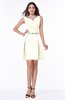 Glamorous Scoop Zip up Satin Mini Beaded Plus Size Bridesmaid Dresses