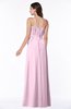 Glamorous A-line Spaghetti Chiffon Floor Length Plus Size Bridesmaid Dresses