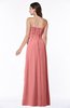 Glamorous A-line Spaghetti Chiffon Floor Length Plus Size Bridesmaid Dresses
