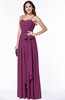 Glamorous A-line Spaghetti Chiffon Floor Length Plus Size Bridesmaid Dresses