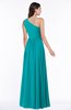 Elegant A-line Sleeveless Chiffon Floor Length Ruching Plus Size Bridesmaid Dresses