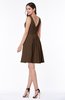 Modern Thick Straps Sleeveless Zip up Chiffon Plus Size Bridesmaid Dresses