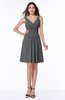 Modern Thick Straps Sleeveless Zip up Chiffon Plus Size Bridesmaid Dresses