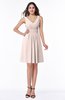 Modern Thick Straps Sleeveless Zip up Chiffon Plus Size Bridesmaid Dresses