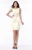 Modern A-line Half Backless Satin Short Plus Size Bridesmaid Dresses