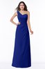 Sexy A-line Asymmetric Neckline Half Backless Chiffon Floor Length Plus Size Bridesmaid Dresses