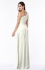 Sexy A-line Asymmetric Neckline Half Backless Chiffon Floor Length Plus Size Bridesmaid Dresses
