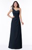 Sexy A-line Asymmetric Neckline Half Backless Chiffon Floor Length Plus Size Bridesmaid Dresses