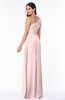 Sexy A-line Asymmetric Neckline Half Backless Chiffon Floor Length Plus Size Bridesmaid Dresses