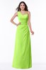 Sexy A-line Asymmetric Neckline Half Backless Chiffon Floor Length Plus Size Bridesmaid Dresses