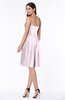 Glamorous A-line Strapless Sleeveless Ruffles Plus Size Bridesmaid Dresses