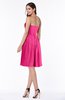 Glamorous A-line Strapless Sleeveless Ruffles Plus Size Bridesmaid Dresses