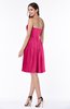 Glamorous A-line Strapless Sleeveless Ruffles Plus Size Bridesmaid Dresses