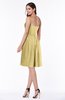 Glamorous A-line Strapless Sleeveless Ruffles Plus Size Bridesmaid Dresses