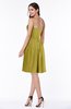 Glamorous A-line Strapless Sleeveless Ruffles Plus Size Bridesmaid Dresses