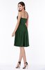 Glamorous A-line Strapless Sleeveless Ruffles Plus Size Bridesmaid Dresses