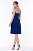 Glamorous A-line Strapless Sleeveless Ruffles Plus Size Bridesmaid Dresses