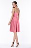 Glamorous A-line Strapless Sleeveless Ruffles Plus Size Bridesmaid Dresses