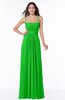 Sexy Spaghetti Sleeveless Chiffon Floor Length Ruching Plus Size Bridesmaid Dresses