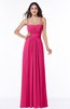 Sexy Spaghetti Sleeveless Chiffon Floor Length Ruching Plus Size Bridesmaid Dresses