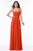 Sexy Spaghetti Sleeveless Chiffon Floor Length Ruching Plus Size Bridesmaid Dresses
