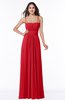 Sexy Spaghetti Sleeveless Chiffon Floor Length Ruching Plus Size Bridesmaid Dresses