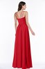 Sexy Spaghetti Sleeveless Chiffon Floor Length Ruching Plus Size Bridesmaid Dresses