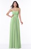 Sexy Spaghetti Sleeveless Chiffon Floor Length Ruching Plus Size Bridesmaid Dresses