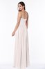 Elegant A-line Sleeveless Floor Length Ruching Plus Size Bridesmaid Dresses
