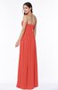 Elegant A-line Sleeveless Floor Length Ruching Plus Size Bridesmaid Dresses