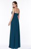 Elegant A-line Sleeveless Floor Length Ruching Plus Size Bridesmaid Dresses