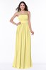Elegant A-line Sleeveless Floor Length Ruching Plus Size Bridesmaid Dresses