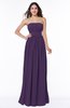 Elegant A-line Sleeveless Floor Length Ruching Plus Size Bridesmaid Dresses