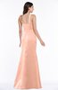 Elegant Column Thick Straps Backless Bow Bridesmaid Dresses