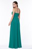 Romantic Sweetheart Sleeveless Chiffon Floor Length Flower Bridesmaid Dresses