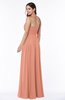 Romantic Sweetheart Sleeveless Chiffon Floor Length Flower Bridesmaid Dresses
