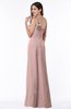 Sexy One Shoulder Chiffon Floor Length Sash Plus Size Bridesmaid Dresses